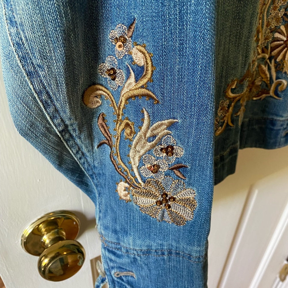 Denim Jacket From Coldwater Creek - image 3